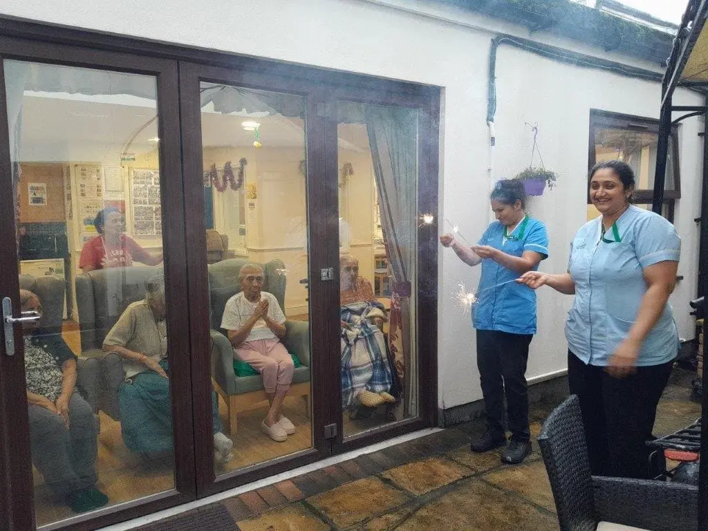 Bhakti Shyama Care Centre setting